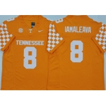Men's Tennessee Volunteers #8 Nico Iamaleava Orange F.U.S.E. Stitched Jersey
