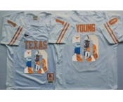 exas Longhorns #10 Vince Young White Player Fashion Stitched NCAA Jersey
