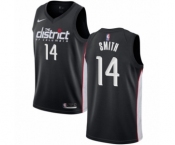 Youth Nike Washington Wizards #14 Jason Smith Swingman Black NBA Jersey - City Edition