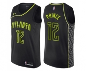 Youth Nike Atlanta Hawks #12 Taurean Prince Swingman Black NBA Jersey - City Edition