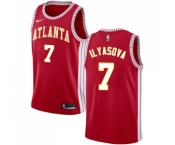 Youth Nike Atlanta Hawks #7 Ersan Ilyasova Swingman Red NBA Jersey Statement Edition