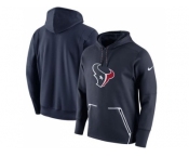 Men Houston Texans Nike Navy Champ Drive Vapor Speed Pullover Hoodie