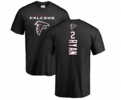 Football Atlanta Falcons #2 Matt Ryan Black Backer T-Shirt