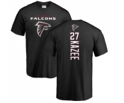 NFL Nike Atlanta Falcons #27 Damontae Kazee Black Backer T-Shirt