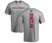 NFL Nike Atlanta Falcons #99 Terrell McClain Ash Backer T-Shirt