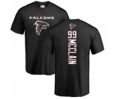 NFL Nike Atlanta Falcons #99 Terrell McClain Black Backer T-Shirt
