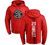 NBA Nike Toronto Raptors #23 Fred VanVleet Red Backer Pullover Hoodie