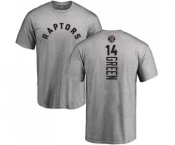 NBA Nike Toronto Raptors #14 Danny Green Ash Backer T-Shirt