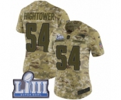 Women's Nike New England Patriots #54 Dont'a Hightower Limited Camo 2018 Salute to Service Super Bowl LIII Bound NFL Jersey