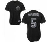 Men's Majestic New York Yankees #5 Joe DiMaggio Authentic Black Fashion MLB Jersey Men's Majestic New York Yankees #5 Joe DiMaggio Authentic Black Fashion MLB Jersey