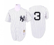 Men's Mitchell and Ness 1932 New York Yankees #3 Babe Ruth Authentic White Throwback MLB Jersey Men's Mitchell and Ness 1932 New York Yankees #3 Babe Ruth Authentic White Throwback MLB Jersey