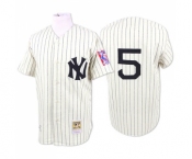 Men's Mitchell and Ness 1939 New York Yankees #5 Joe DiMaggio Authentic White Throwback MLB Jersey Men's Mitchell and Ness 1939 New York Yankees #5 Joe DiMaggio Authentic White Throwback MLB Jersey