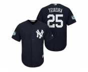 Men's New York Yankees #25 Mark Teixeira 2017 Spring Training Cool Base Stitched MLB Jersey