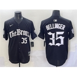 Men's New York Yankees #35 Cody Bellinger Black 'Gothic Legacy Edition' Vapor Premier Limited Stitched Baseball Jersey