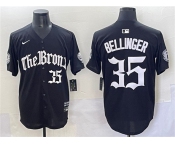 Men's New York Yankees #35 Cody Bellinger Black 'Gothic Legacy Edition' Vapor Premier Limited Stitched Baseball Jersey