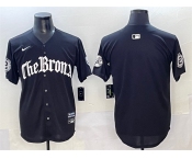 Men's New York Yankees Blank Black 'Gothic Legacy Edition' Vapor Premier Limited Stitched Baseball Jersey