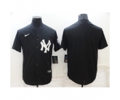 Men's Nike New York Yankees Blank Black Alternate Stitched Baseball Jersey