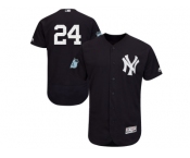 New York Yankees #24 Gary Sanchez Navy 2017 Spring Training Flexbase Authentic Collection Stitched Baseball Jersey