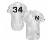 New York Yankees #34 Jamie Garcia White Navy Flexbase Authentic Collection MLB Jersey New York Yankees #34 Jamie Garcia White Navy Flexbase Authentic Collection MLB Jersey