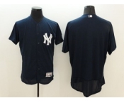 New York Yankees Blank Navy Blue Flexbase Authentic Collection Stitched Baseball Jersey New York Yankees Blank Navy Blue Flexbase Authentic Collection Stitched Baseball Jersey