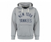 New York Yankees Under Armour Legacy Fleece Gray MLB Hoodie New York Yankees Under Armour Legacy Fleece Gray MLB Hoodie