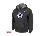 Nike Derek Jeter New York Yankees Official Final Season Commemorative Logo Pullover Hoodie D.Grey Nike Derek Jeter New York Yankees Official Final Season Commemorative Logo Pullover Hoodie D.Grey