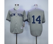 mlb jerseys new york yankees #14 granderson grey