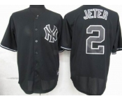 mlb jerseys new york yankees #2 jeter black fashion mlb jerseys new york yankees #2 jeter black fashion