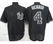 mlb jerseys new york yankees #4 gehrig black fashion mlb jerseys new york yankees #4 gehrig black fashion