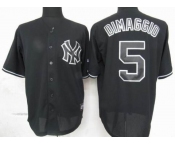 mlb jerseys new york yankees #5 dimaggio black fashion mlb jerseys new york yankees #5 dimaggio black fashion
