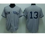 mlb new york yankees #13 rodriguez grey(2010) mlb new york yankees #13 rodriguez grey(2010)