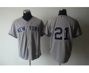 mlb new york yankees #21 grey mlb new york yankees #21 grey