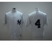 mlb new york yankees #4 lou gehrig white(2010) mlb new york yankees #4 lou gehrig white(2010)