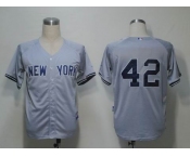 mlb new york yankees #42 rivera grey(cool base) mlb new york yankees #42 rivera grey(cool base)