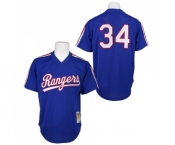 Men's Mitchell and Ness 1989 Texas Rangers #34 Nolan Ryan Authentic Royal Blue Throwback MLB Jersey Men's Mitchell and Ness 1989 Texas Rangers #34 Nolan Ryan Authentic Royal Blue Throwback MLB Jersey