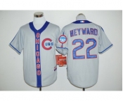 Chicago Cubs #22 Jason Heyward Grey Cooperstown Stitched Baseball Jersey Chicago Cubs #22 Jason Heyward Grey Cooperstown Stitched Baseball Jersey
