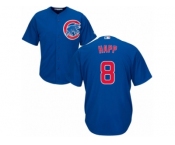 Chicago Cubs #8 Ian Happ Replica Royal Blue Alternate Cool Base MLB Jersey Chicago Cubs #8 Ian Happ Replica Royal Blue Alternate Cool Base MLB Jersey