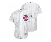 Chicago Cubs Blank White Home 2016 Mother's Day Flex Base Jersey Chicago Cubs Blank White Home 2016 Mother's Day Flex Base Jersey