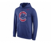 Chicago Cubs Nike Logo Performance Pullover Royal MLB Hoodie Chicago Cubs Nike Logo Performance Pullover Royal MLB Hoodie