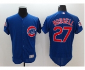 Men Chicago Cubs #27 Addison Russell Majestic blue Flexbase Authentic Collection Player Jersey Men Chicago Cubs #27 Addison Russell Majestic blue Flexbase Authentic Collection Player Jersey