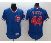 Men Chicago Cubs #44 Anthony Rizzo Majestic blue Flexbase Authentic Cooperstown Player Jersey Men Chicago Cubs #44 Anthony Rizzo Majestic blue Flexbase Authentic Cooperstown Player Jersey