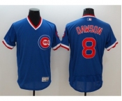 Men Chicago Cubs #8 Andre Dawson Majestic blue Flexbase Authentic Cooperstown Player Jersey Men Chicago Cubs #8 Andre Dawson Majestic blue Flexbase Authentic Cooperstown Player Jersey