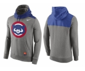 Men's Chicago Cubs Nike Gray Cooperstown Collection Hybrid Pullover Hoodie_1 Men's Chicago Cubs Nike Gray Cooperstown Collection Hybrid Pullover Hoodie_1