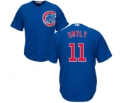 Men's Majestic Chicago Cubs #11 Drew Smyly Replica Royal Blue Alternate Cool Base MLB Jersey Men's Majestic Chicago Cubs #11 Drew Smyly Replica Royal Blue Alternate Cool Base MLB Jersey