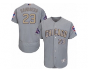 Men's Majestic Chicago Cubs #23 Ryne Sandberg Authentic Gray 2017 Gold Champion Flex Base MLB Jersey Men's Majestic Chicago Cubs #23 Ryne Sandberg Authentic Gray 2017 Gold Champion Flex Base MLB Jersey