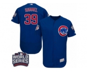 Men's Majestic Chicago Cubs #39 Jason Hammel Royal Blue 2016 World Series Bound Flexbase Authentic Collection MLB Jersey Men's Majestic Chicago Cubs #39 Jason Hammel Royal Blue 2016 World Series Bound Flexbase Authentic Collection MLB Jersey