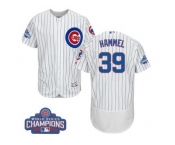 Men's Majestic Chicago Cubs #39 Jason Hammel White 2016 World Series Champions Flexbase Authentic Collection MLB Jersey Men's Majestic Chicago Cubs #39 Jason Hammel White 2016 World Series Champions Flexbase Authentic Collection MLB Jersey
