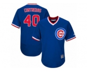 Men's Majestic Chicago Cubs #40 Willson Contreras Replica Royal Blue Cooperstown Cool Base MLB Jersey Men's Majestic Chicago Cubs #40 Willson Contreras Replica Royal Blue Cooperstown Cool Base MLB Jersey