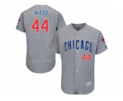 Men's Majestic Chicago Cubs #44 Anthony Rizzo Grey Flexbase Authentic Collection MLB Jersey Men's Majestic Chicago Cubs #44 Anthony Rizzo Grey Flexbase Authentic Collection MLB Jersey