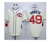mlb jerseys chicago cubs #49 arrieta cream mlb jerseys chicago cubs #49 arrieta cream